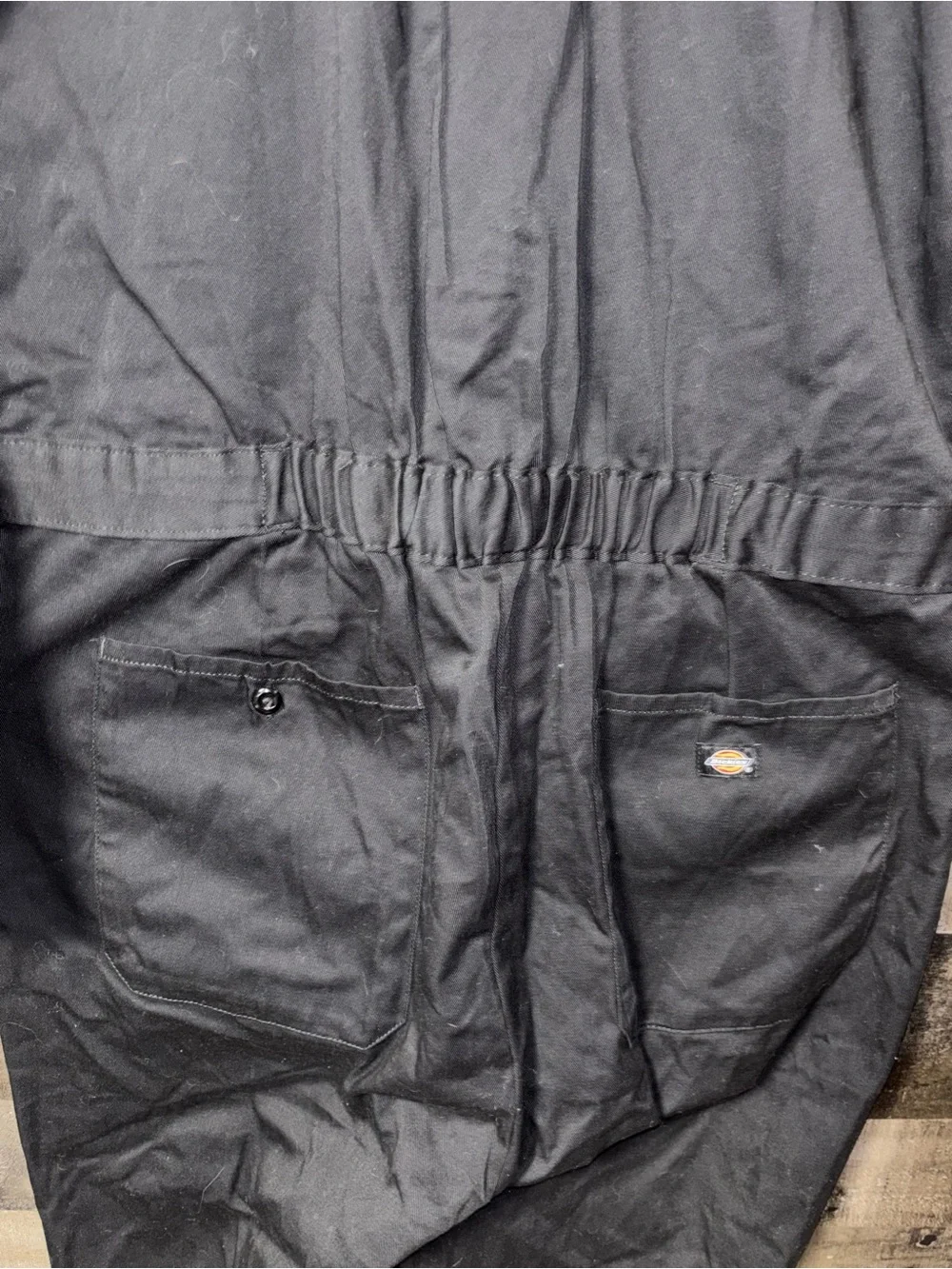 Dickies Black Work Coverall Jumpsuit Large - Picture 12 of 13